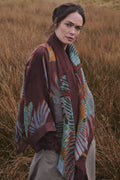 Crane Brown Wool Scarf