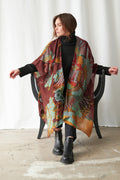 Crane Brown Wool Throwover