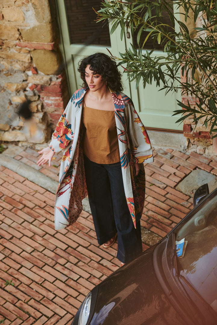 Crane Stone Artisan Coat - One Hundred Stars