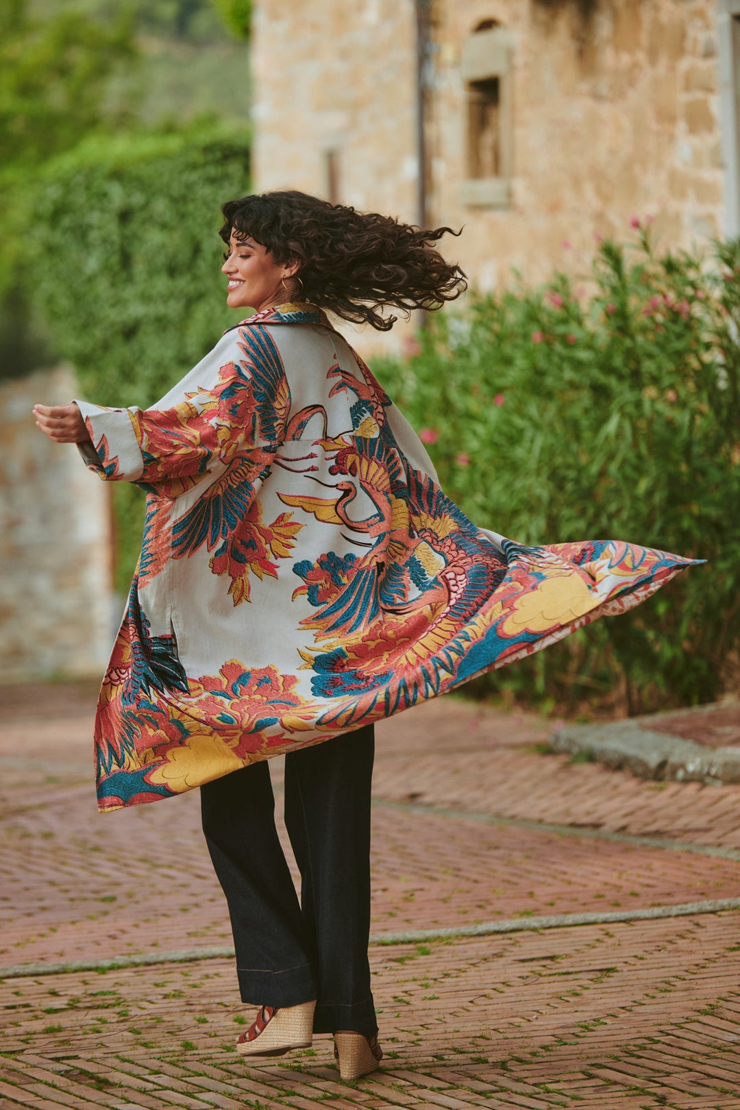 Crane Stone Artisan Coat - One Hundred Stars