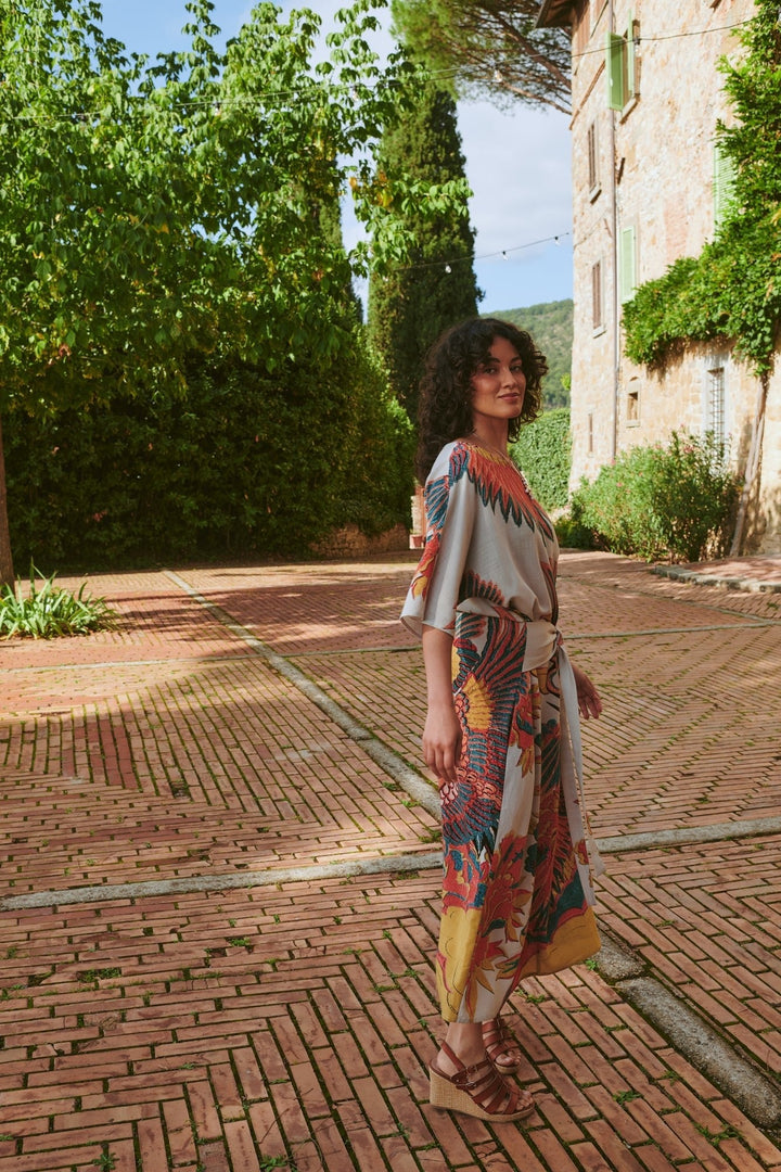 Crane Stone Obi Dress - One Hundred Stars