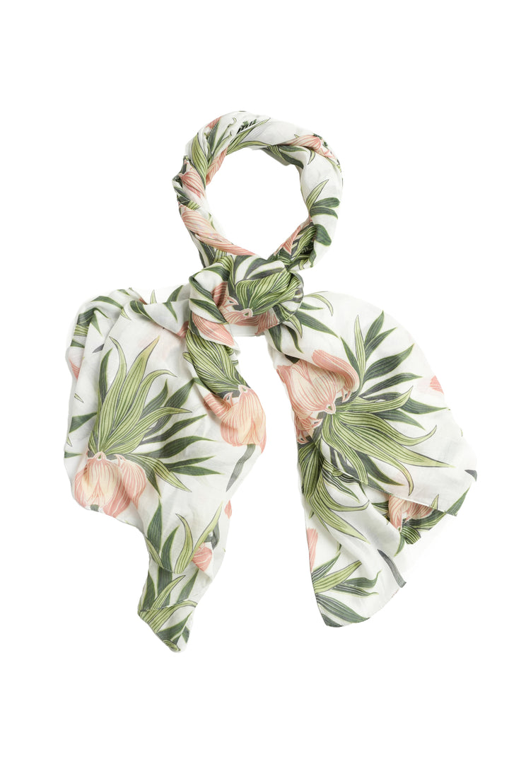 Deco Bud Ivory Scarf