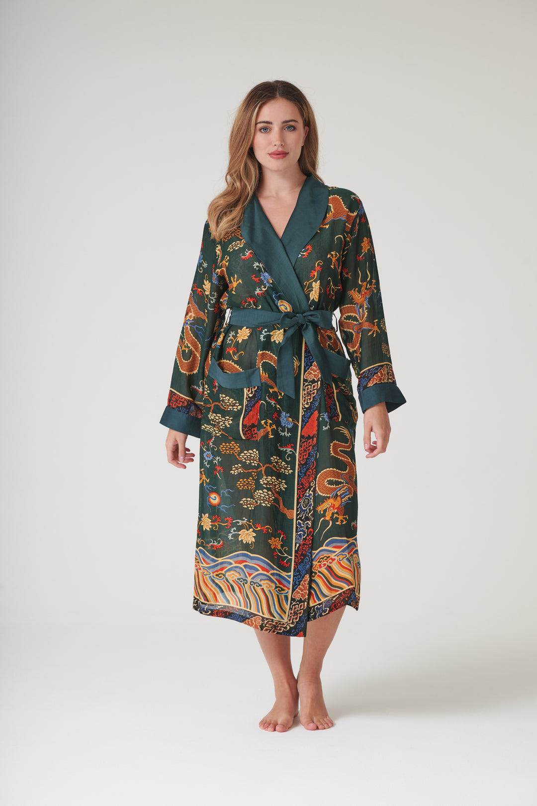 Dragon Green Gown