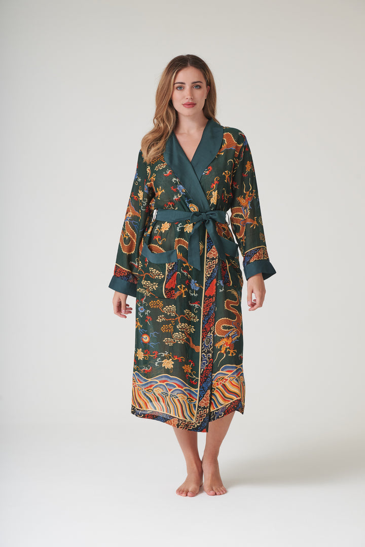 Dragon Green Gown