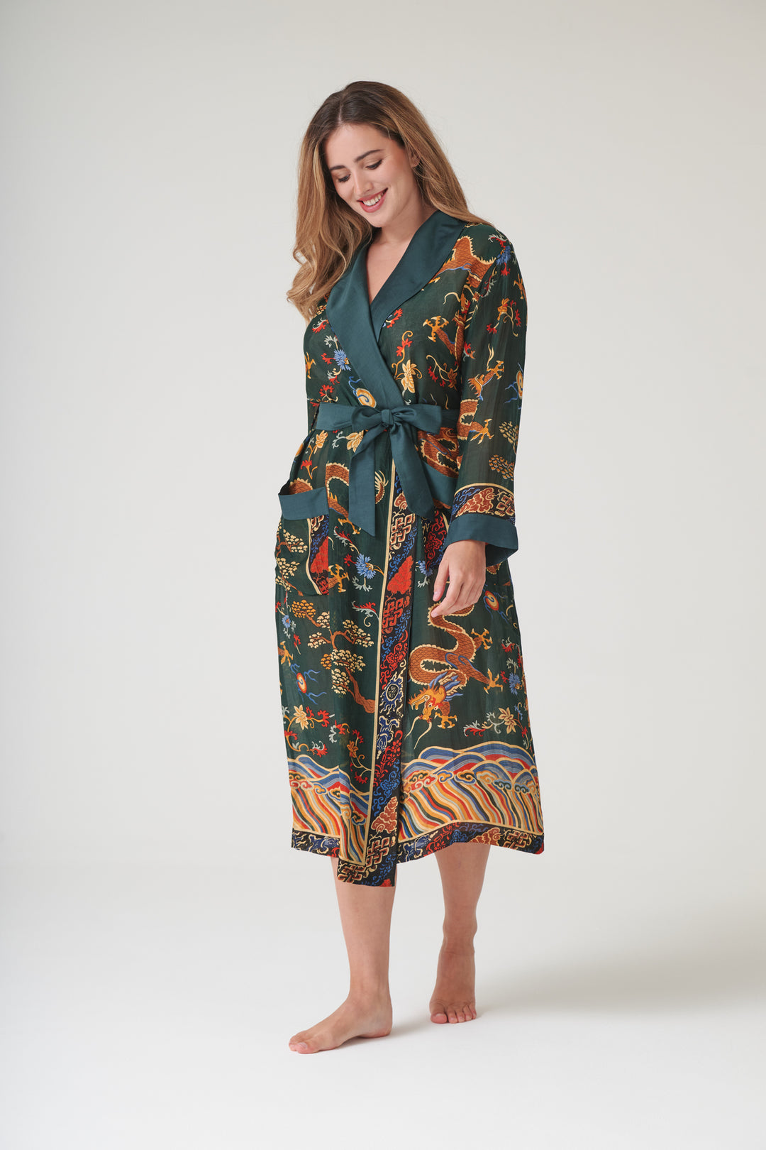 Dragon Green Gown