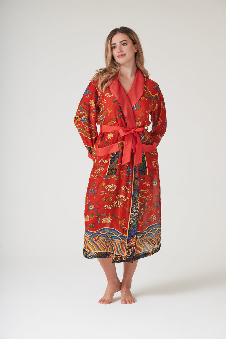 Dragon Rust Gown