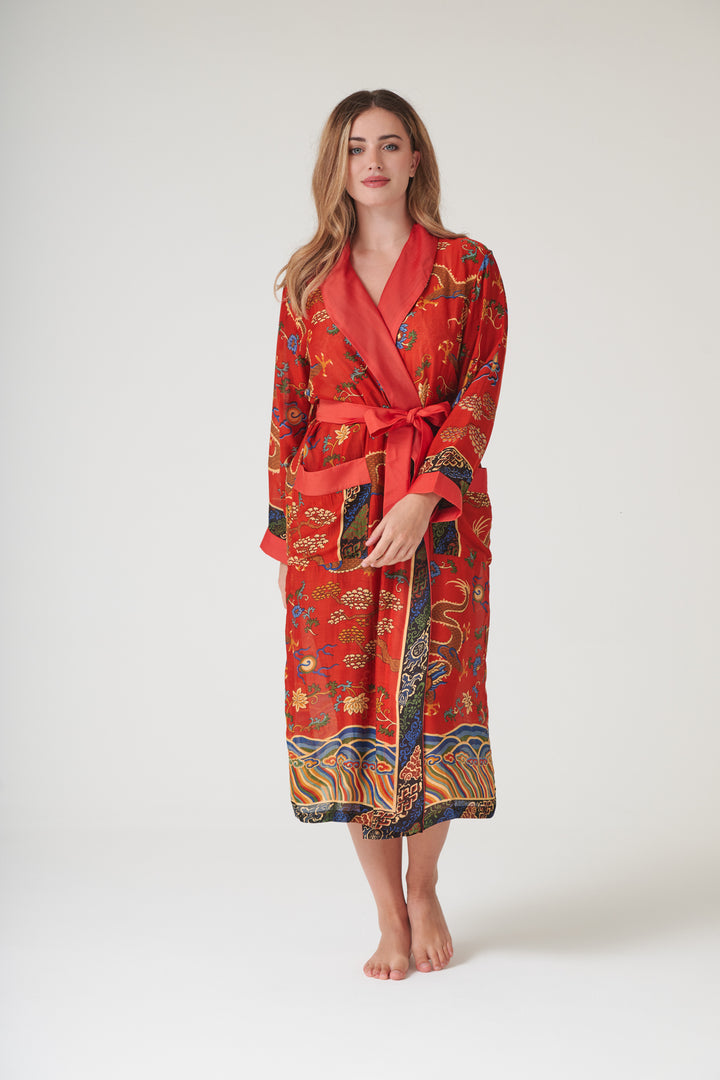 Dragon Rust Gown