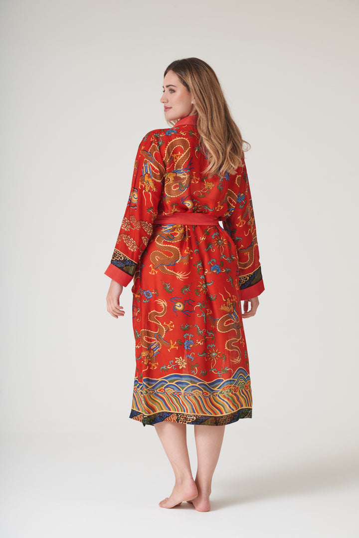 Dragon Rust Gown