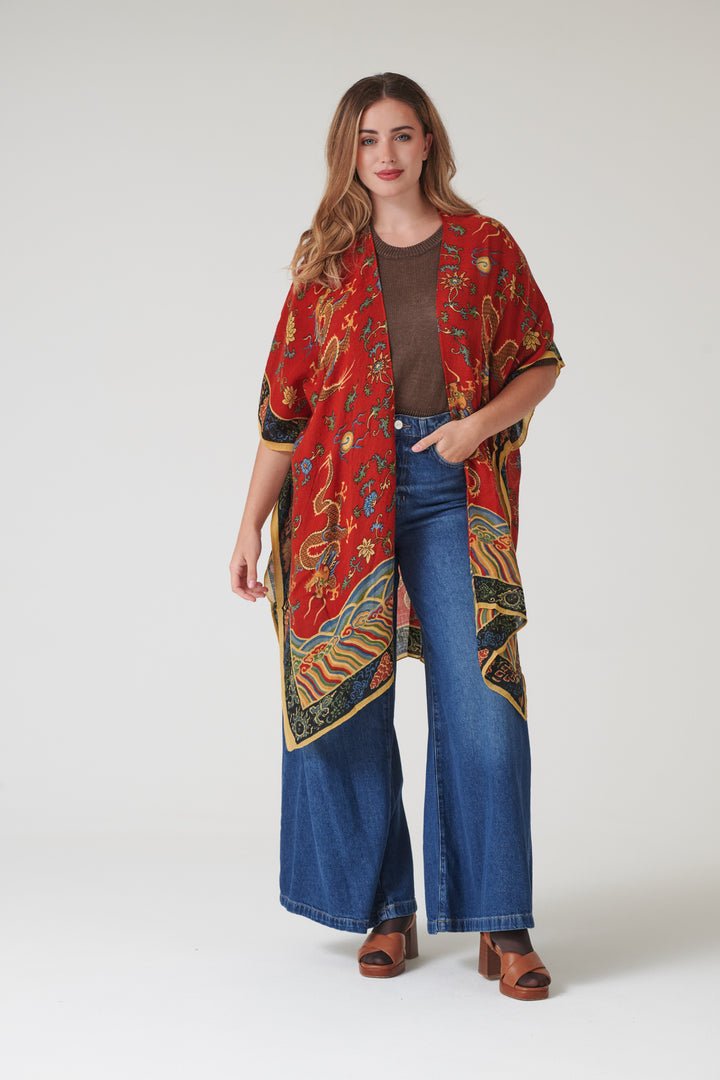 Dragon Rust Wool Throwover