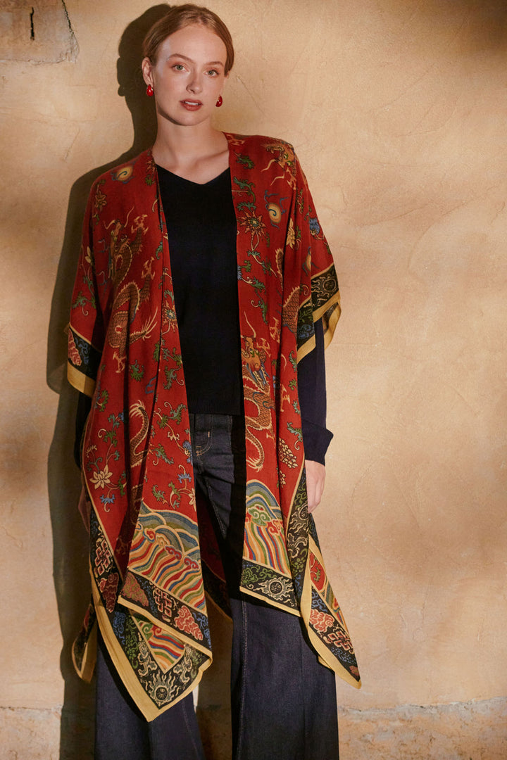 Dragon Rust Wool Throwover