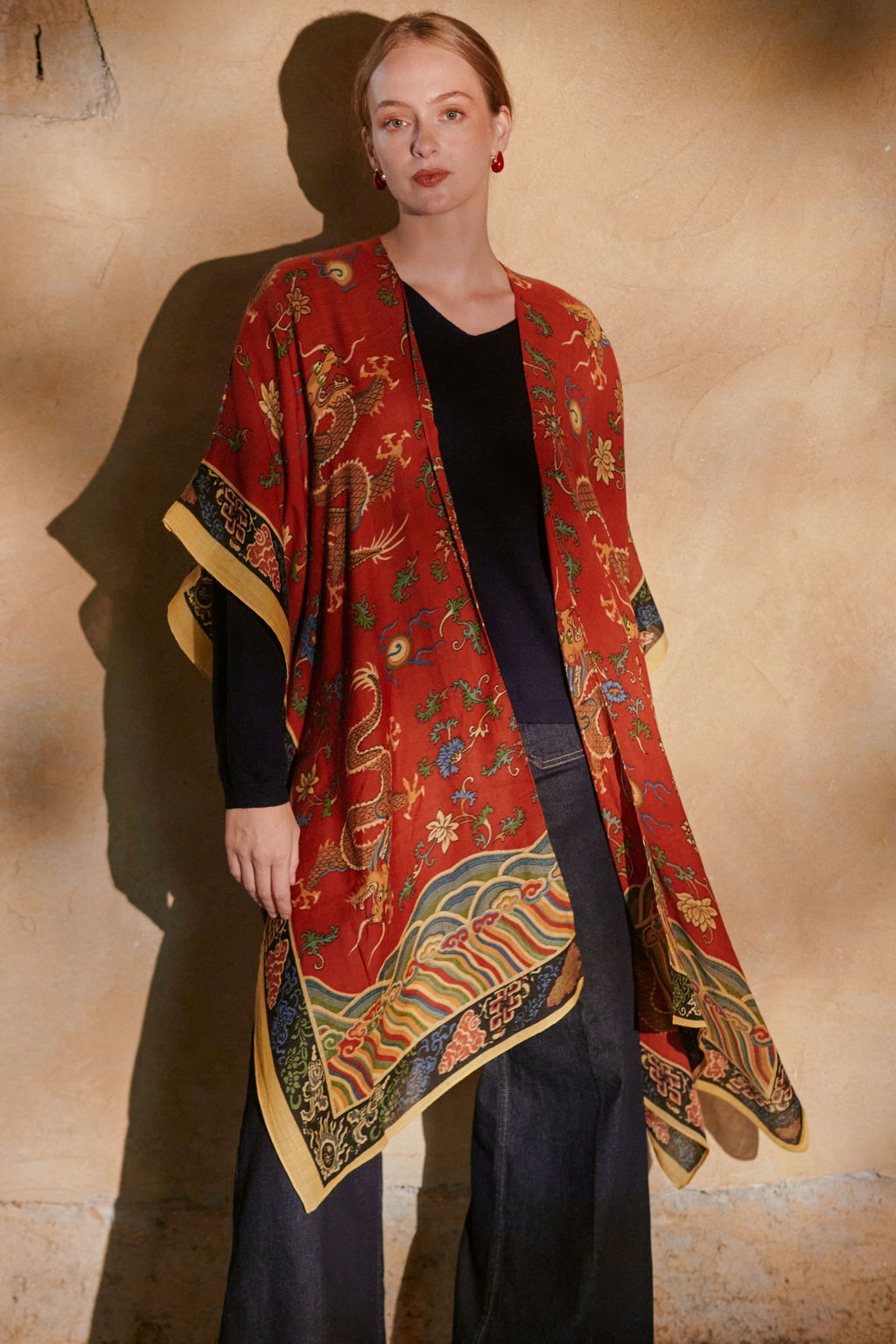 Dragon Rust Wool Throwover