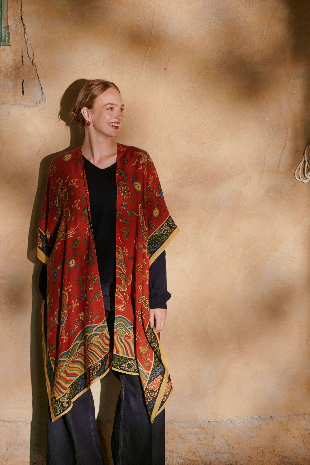 Dragon Rust Wool Throwover