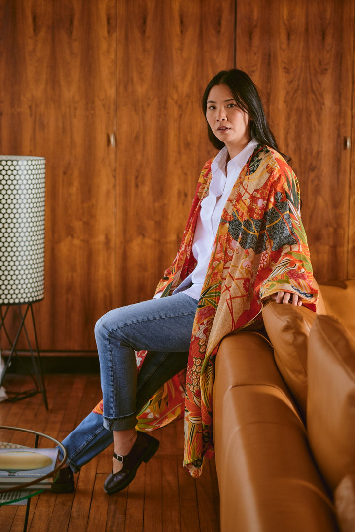 Fans Scarlet Grande Kimono
