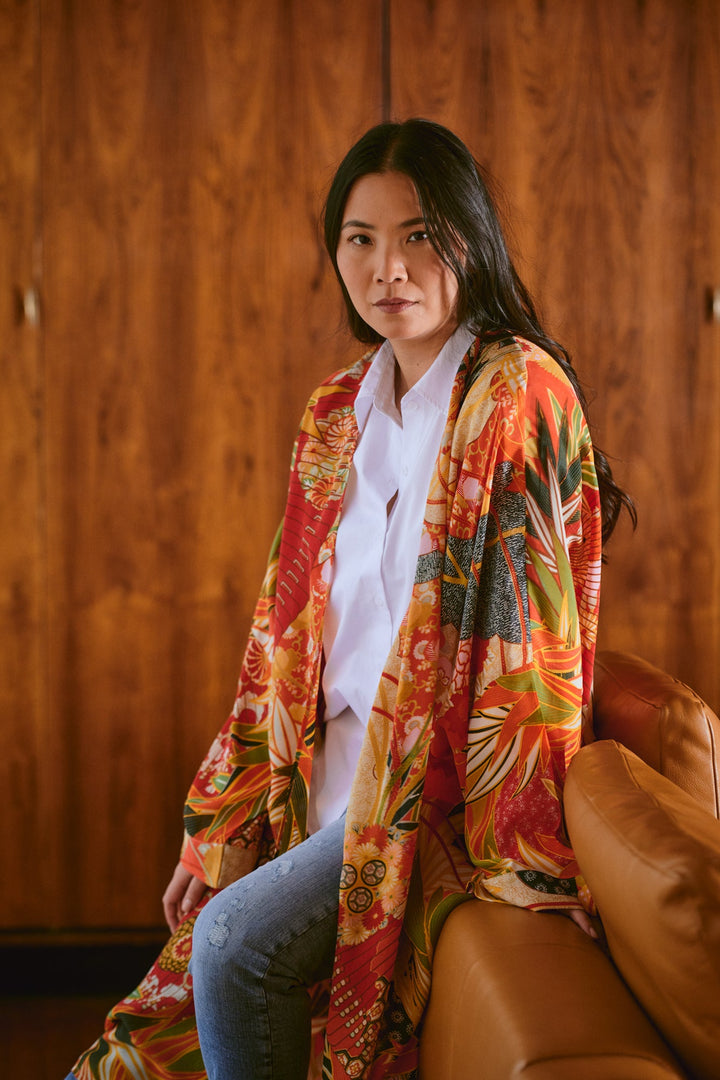 Fans Scarlet Grande Kimono