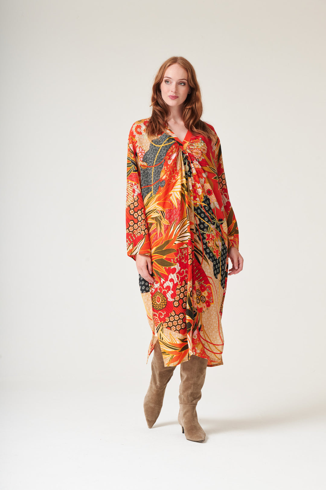 Fans Scarlet Midi Dress