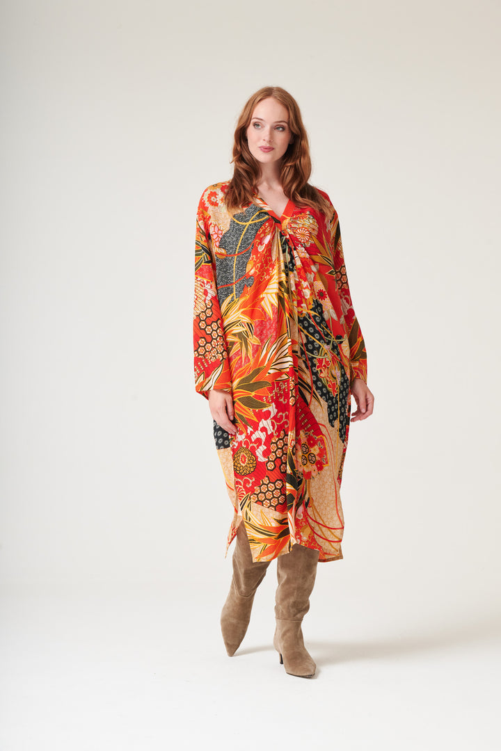 Fans Scarlet Midi Dress