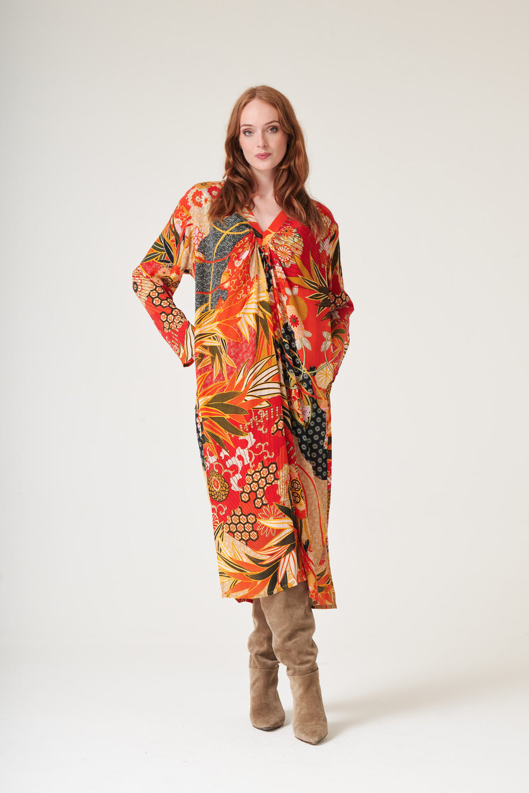 Fans Scarlet Midi Dress