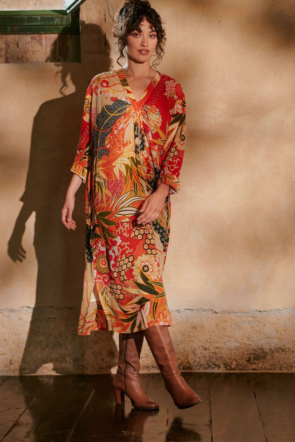 Fans Scarlet Midi Dress