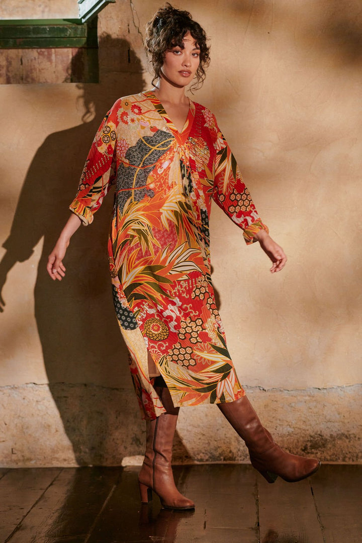 Fans Scarlet Midi Dress