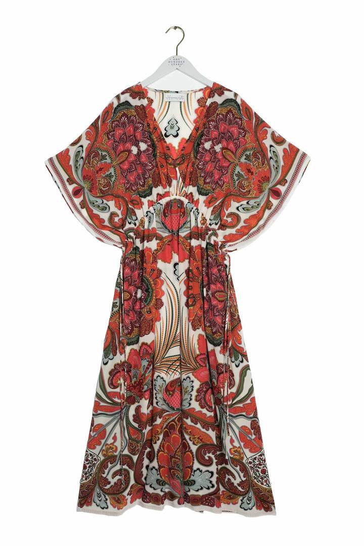 Fiesta Orange String Dress