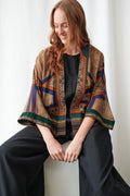 Fleur De Lys Sand Kimono