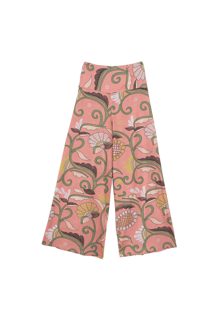 Giant Kantha Dusk Palazzo Pants - One Hundred Stars