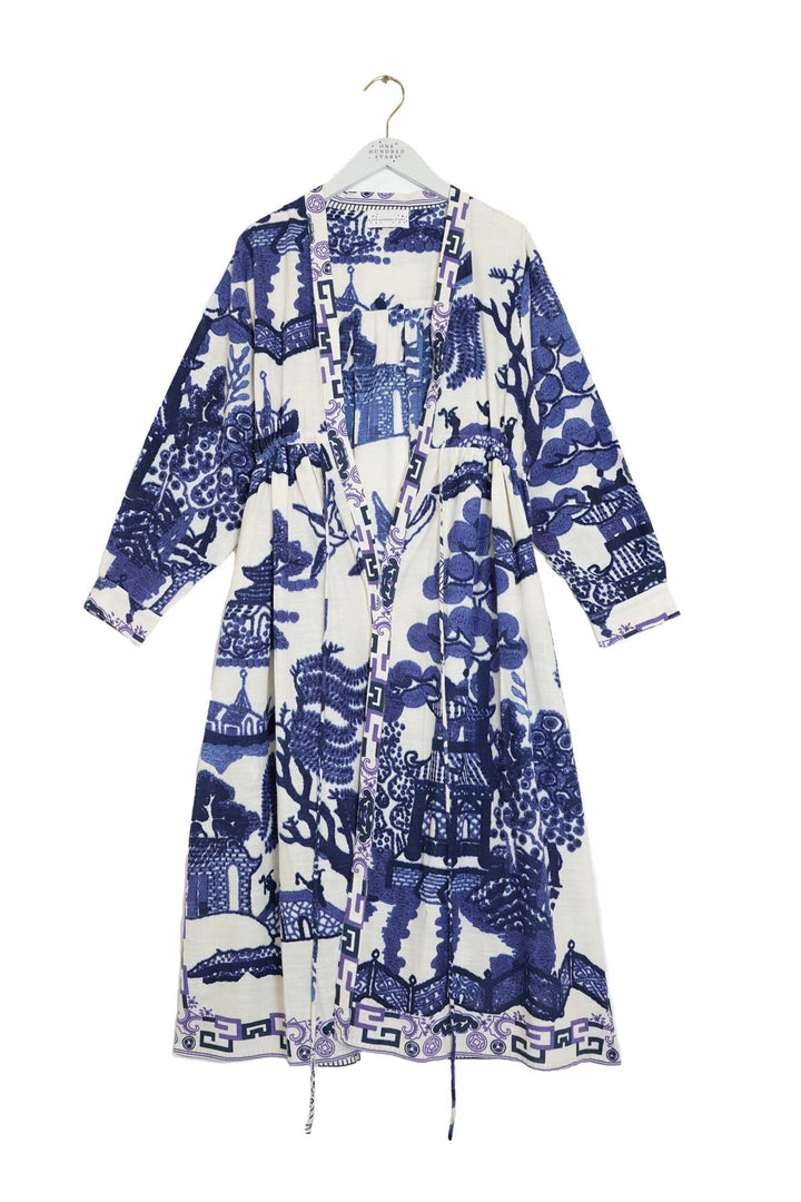 Giant Willow Blue Duster Jacket