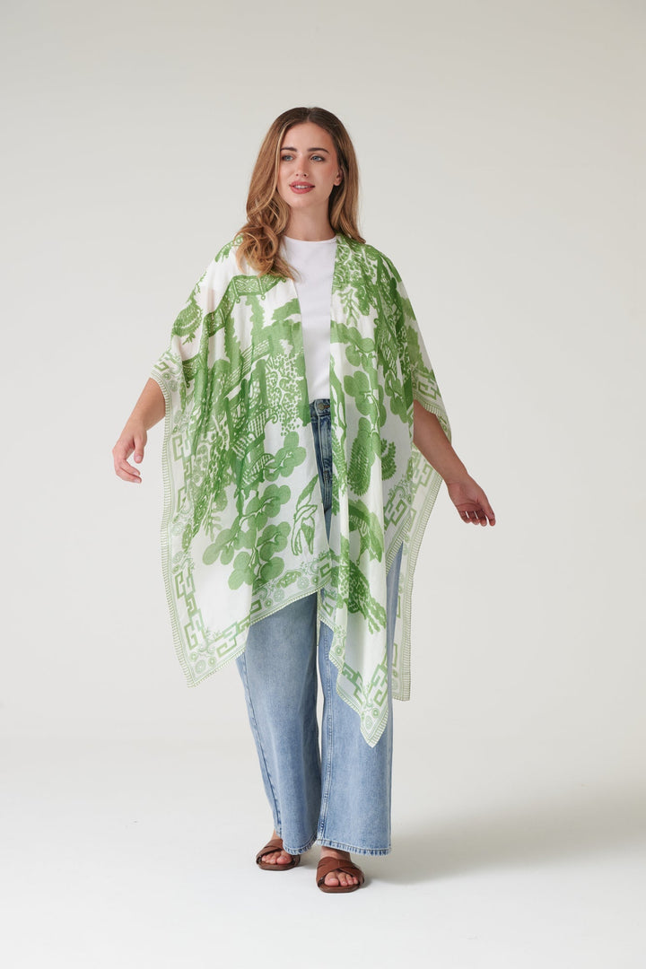 Giant Willow Green Throwover - One Hundred Stars