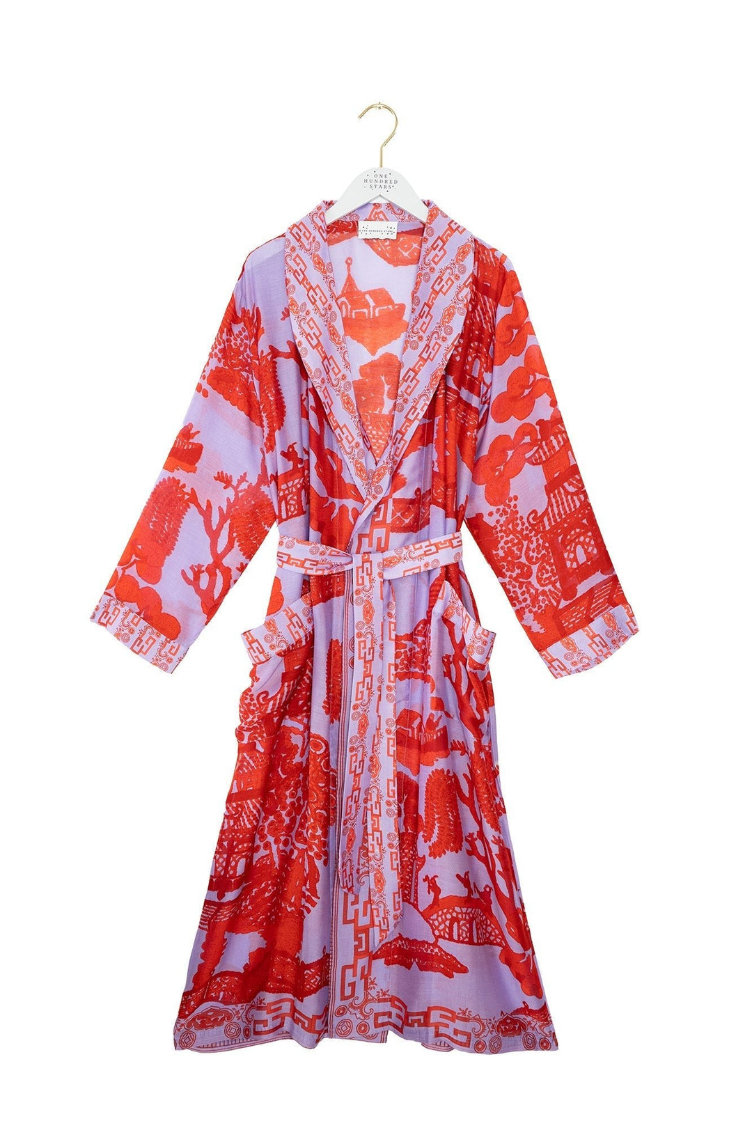 Giant Willow Violet Gown - One Hundred Stars