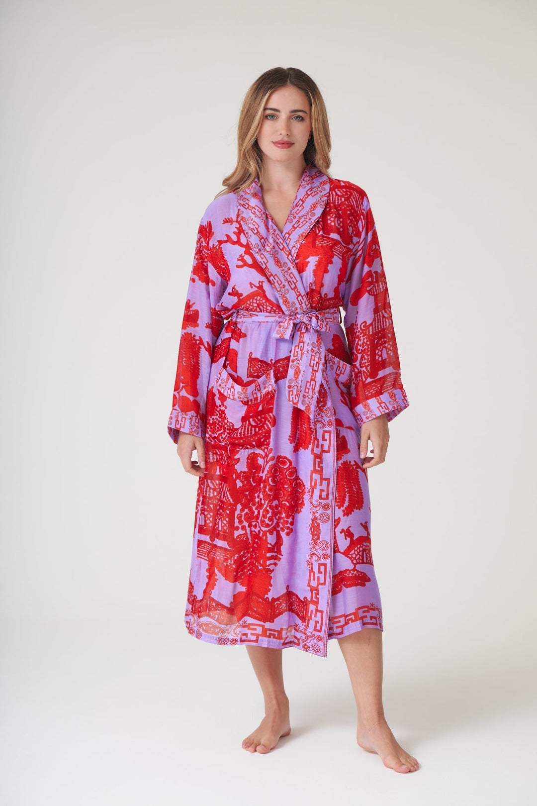 Giant Willow Violet Gown - One Hundred Stars