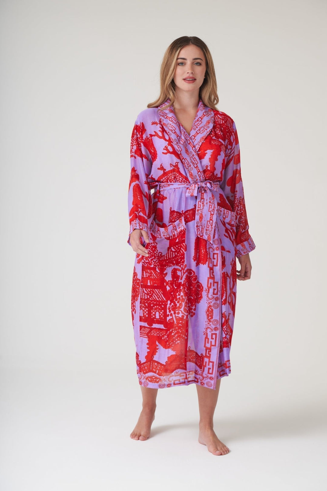 Giant Willow Violet Gown - One Hundred Stars