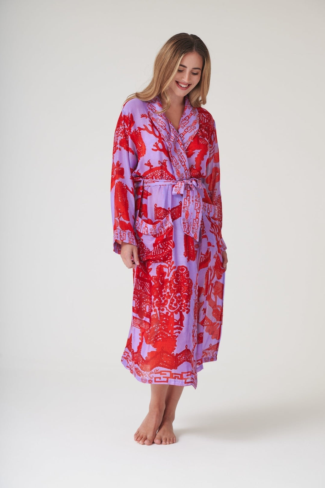 Giant Willow Violet Gown - One Hundred Stars