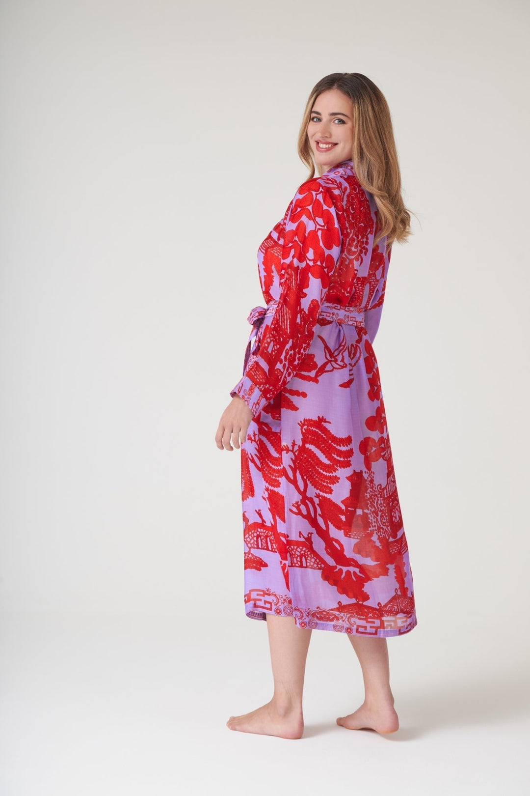 Giant Willow Violet Gown - One Hundred Stars