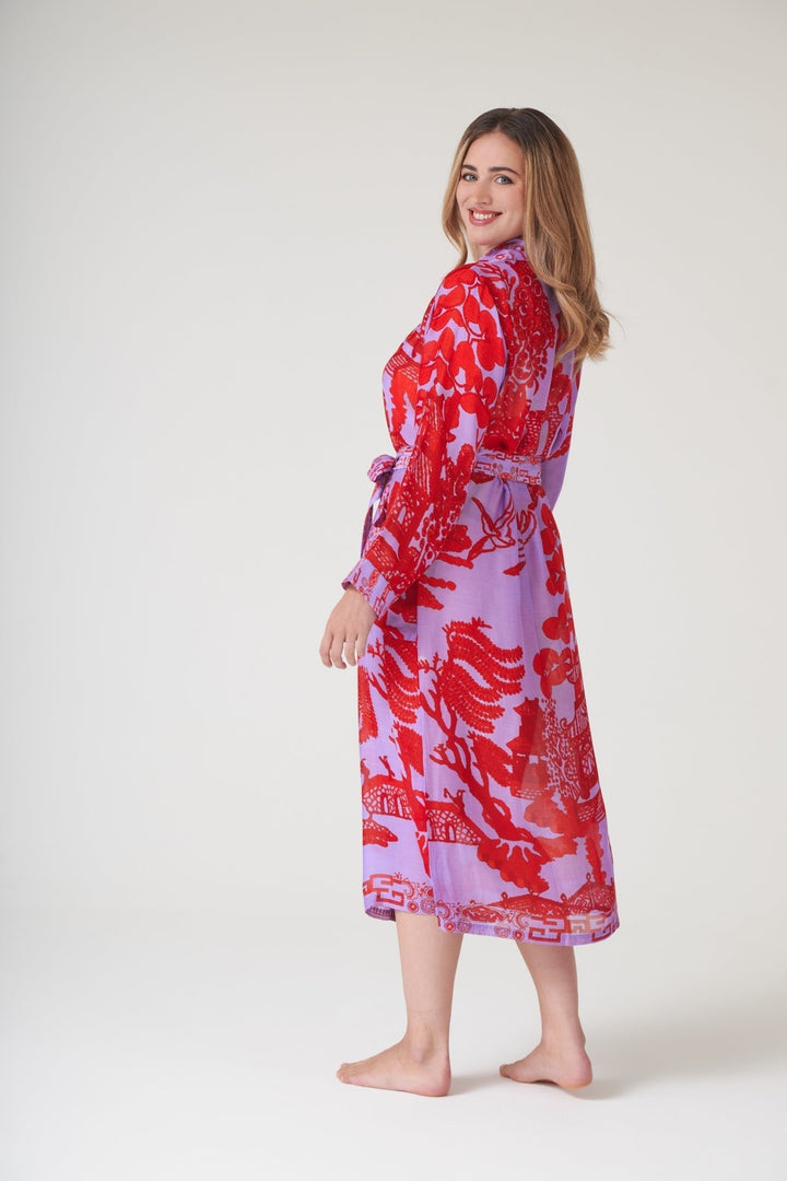 Giant Willow Violet Gown - One Hundred Stars