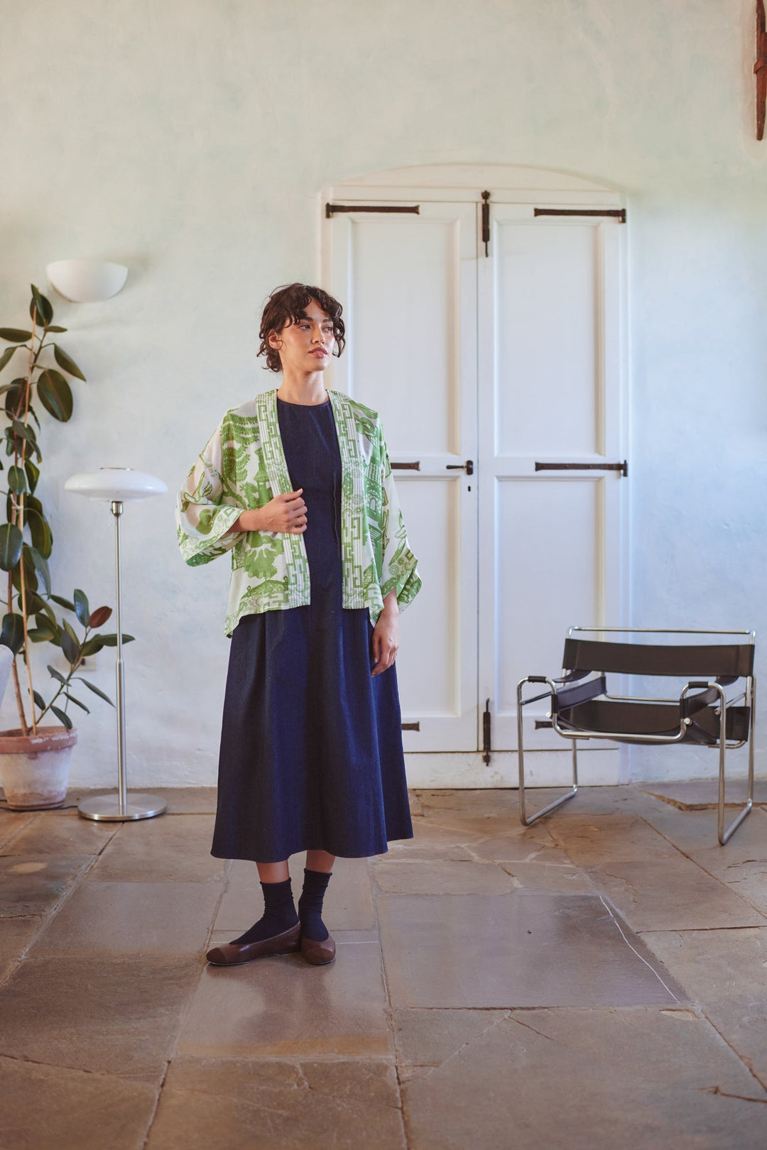 Giant Willow Green Kimono - One Hundred Stars