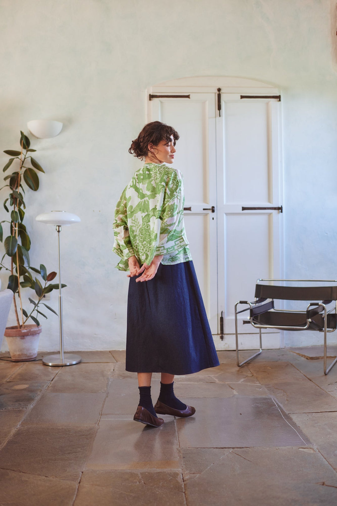 Giant Willow Green Kimono - One Hundred Stars