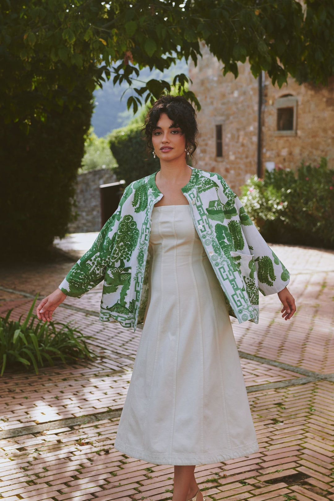 Giant Willow Green Summer Jacket - One Hundred Stars