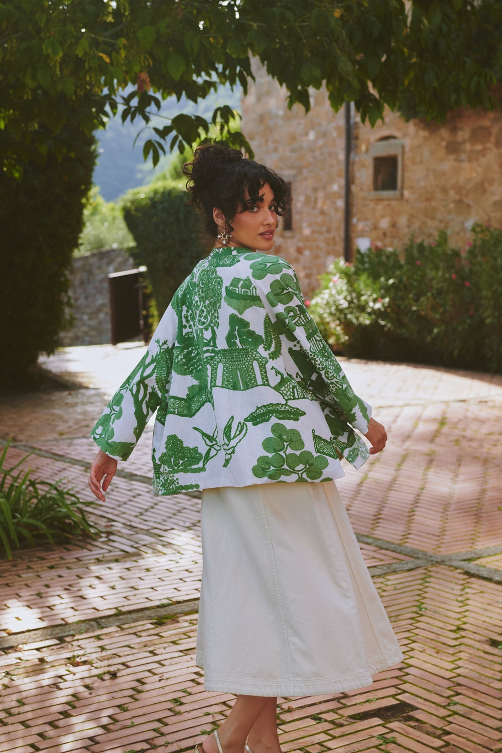 Giant Willow Green Summer Jacket - One Hundred Stars