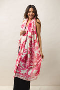 Giant Willow Fuchsia  Pink Scarf