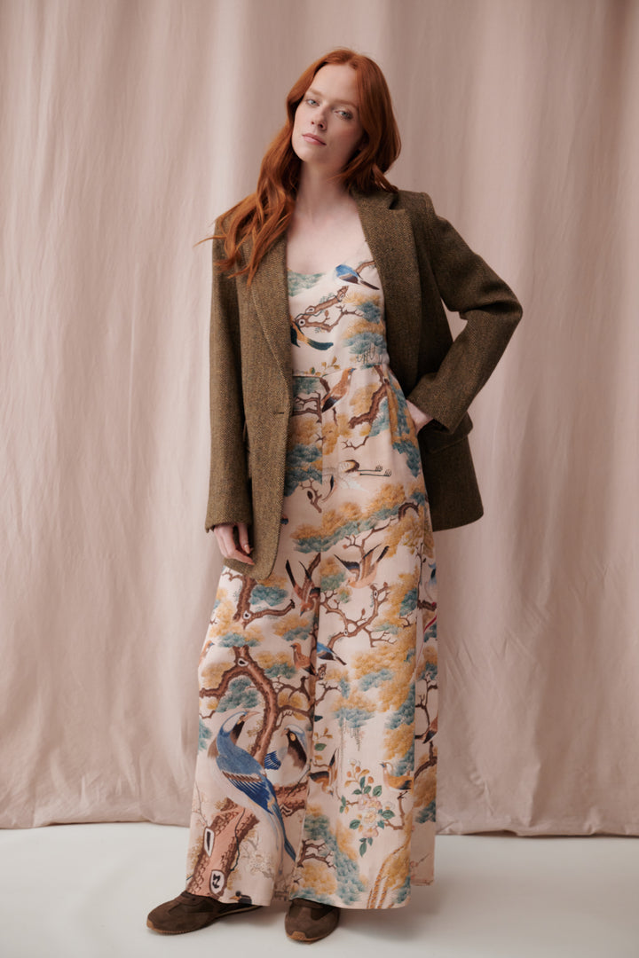 Hummingbird Nude Jumpsuit