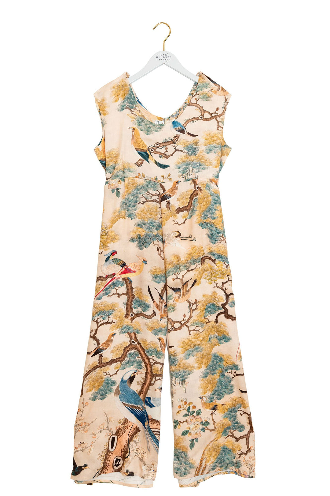 Hummingbird Nude Jumpsuit
