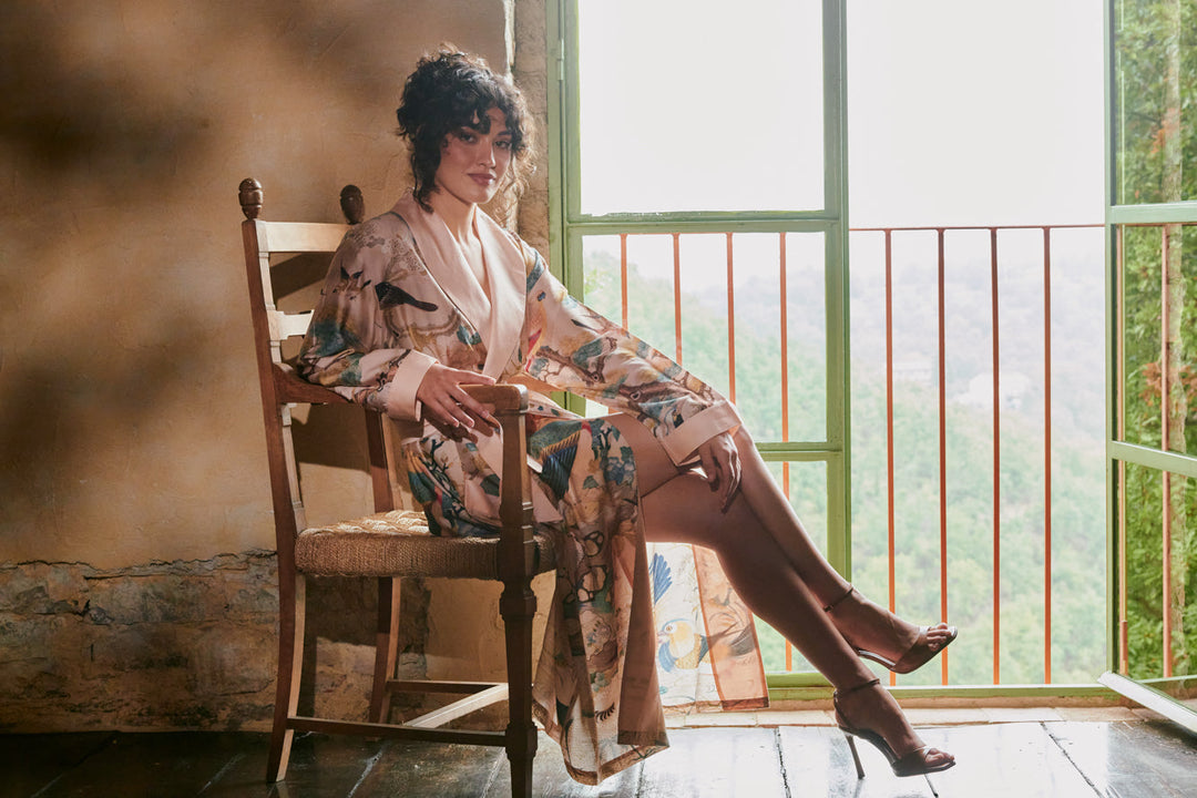 Hummingbird Nude Gown