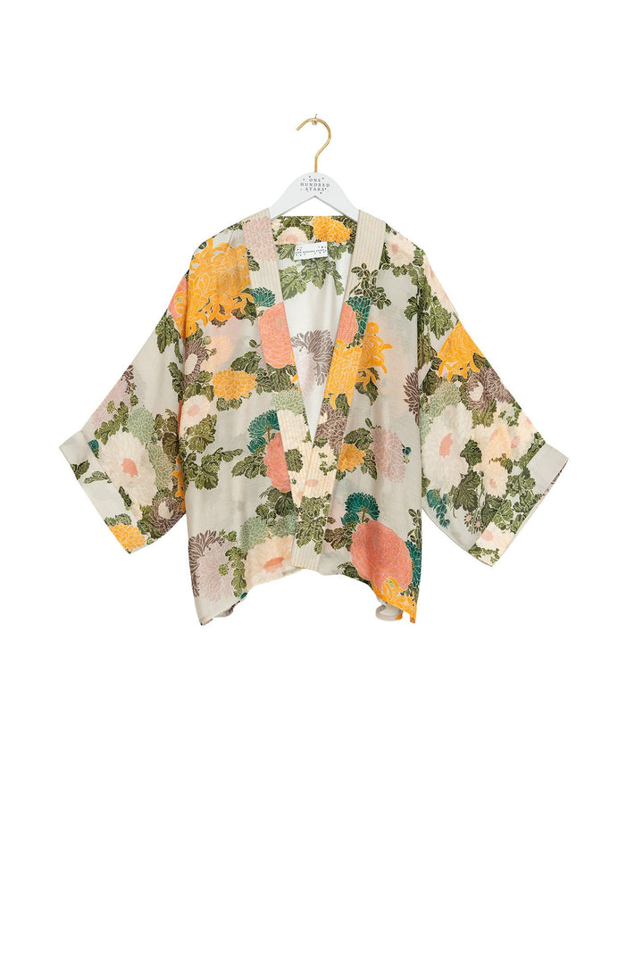 Jacquard Putty Kimono
