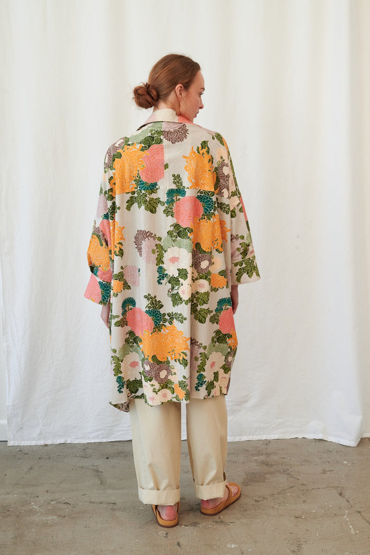 Jacquard Putty Artisan Coat