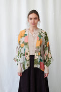 Jacquard Putty Kimono