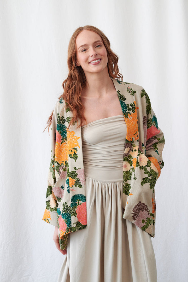 Jacquard Putty Pocket Jacket