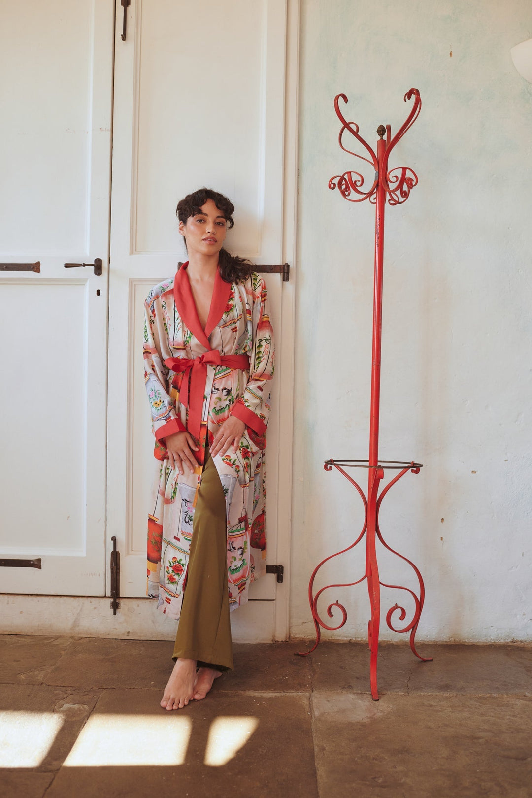 Lanterns Red Gown - One Hundred Stars