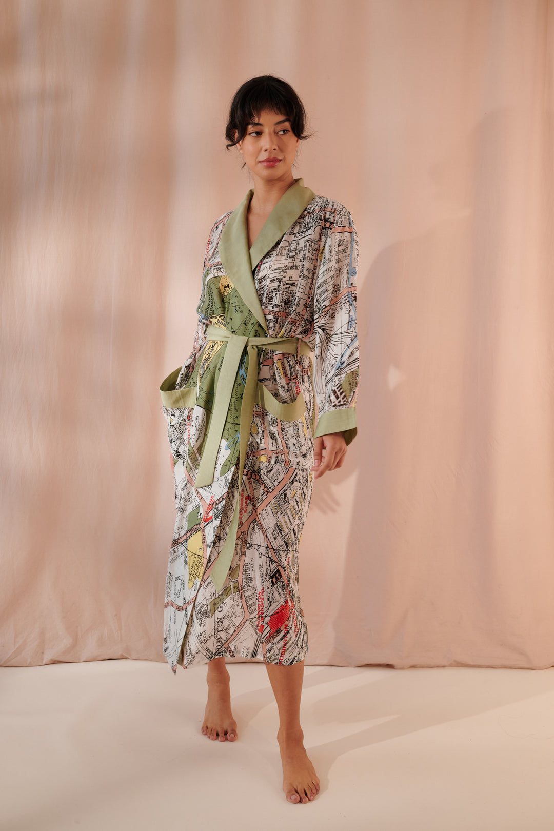 London Map Gown