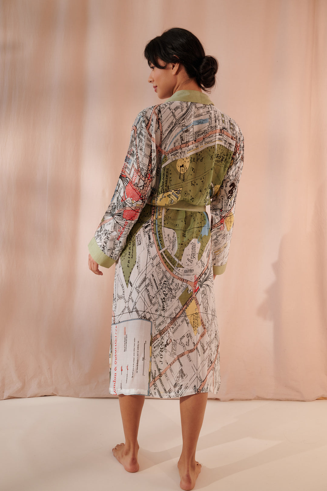 London Map Gown
