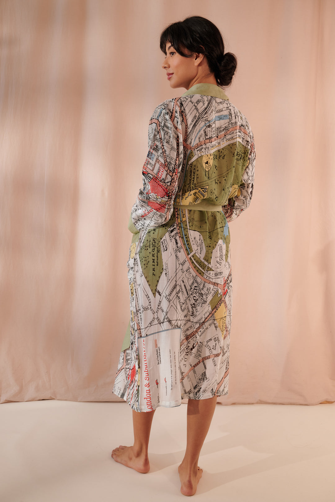 London Map Gown
